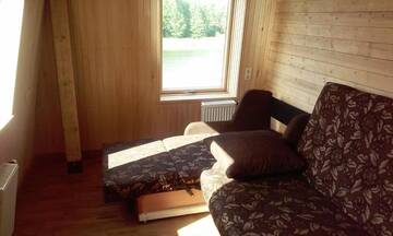 Фото номера Трехместный номер с ванной Загородные дома Amber house LT г. Juodupėnai 5